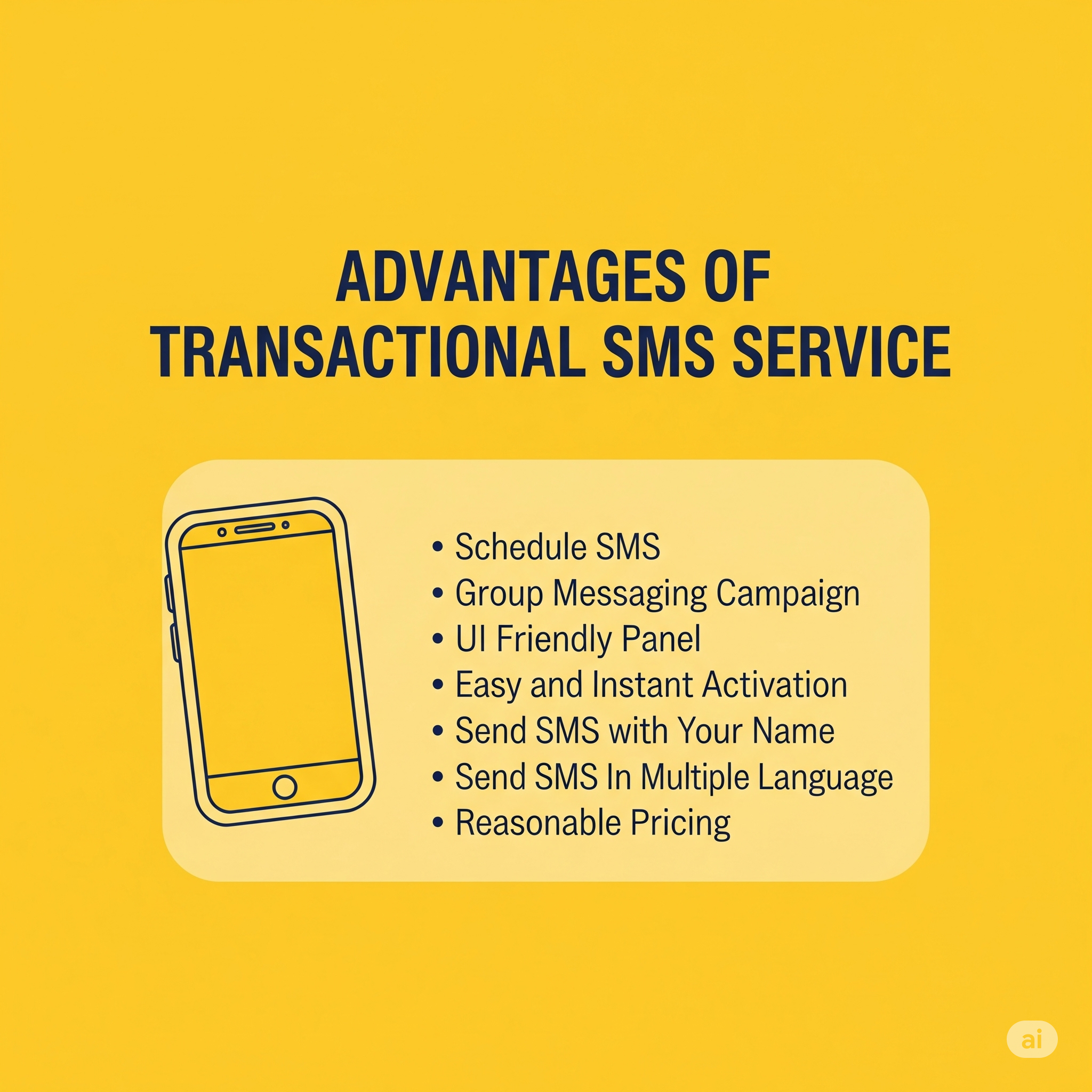 Advantages of transactional sms service