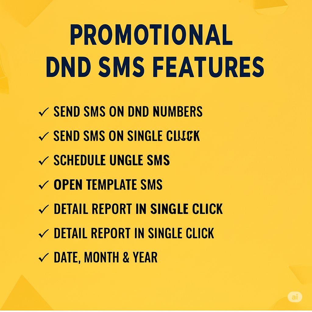 Promotional dnd bulk sms company