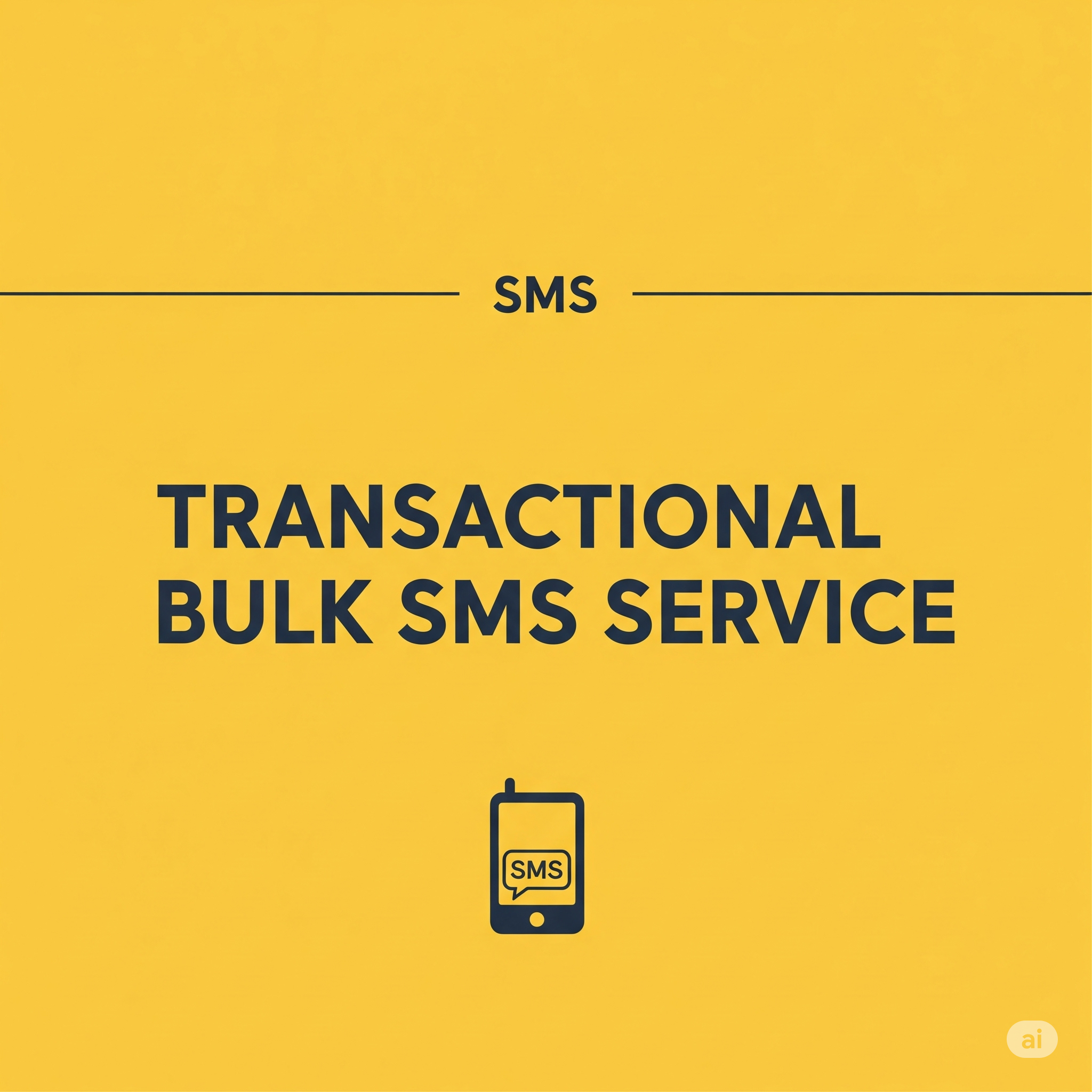 Transactional sms service
