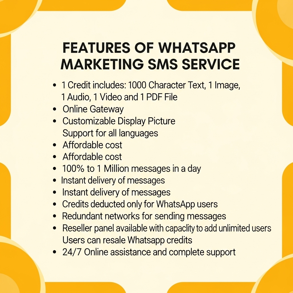 WhatsApp Marketing Service Provider