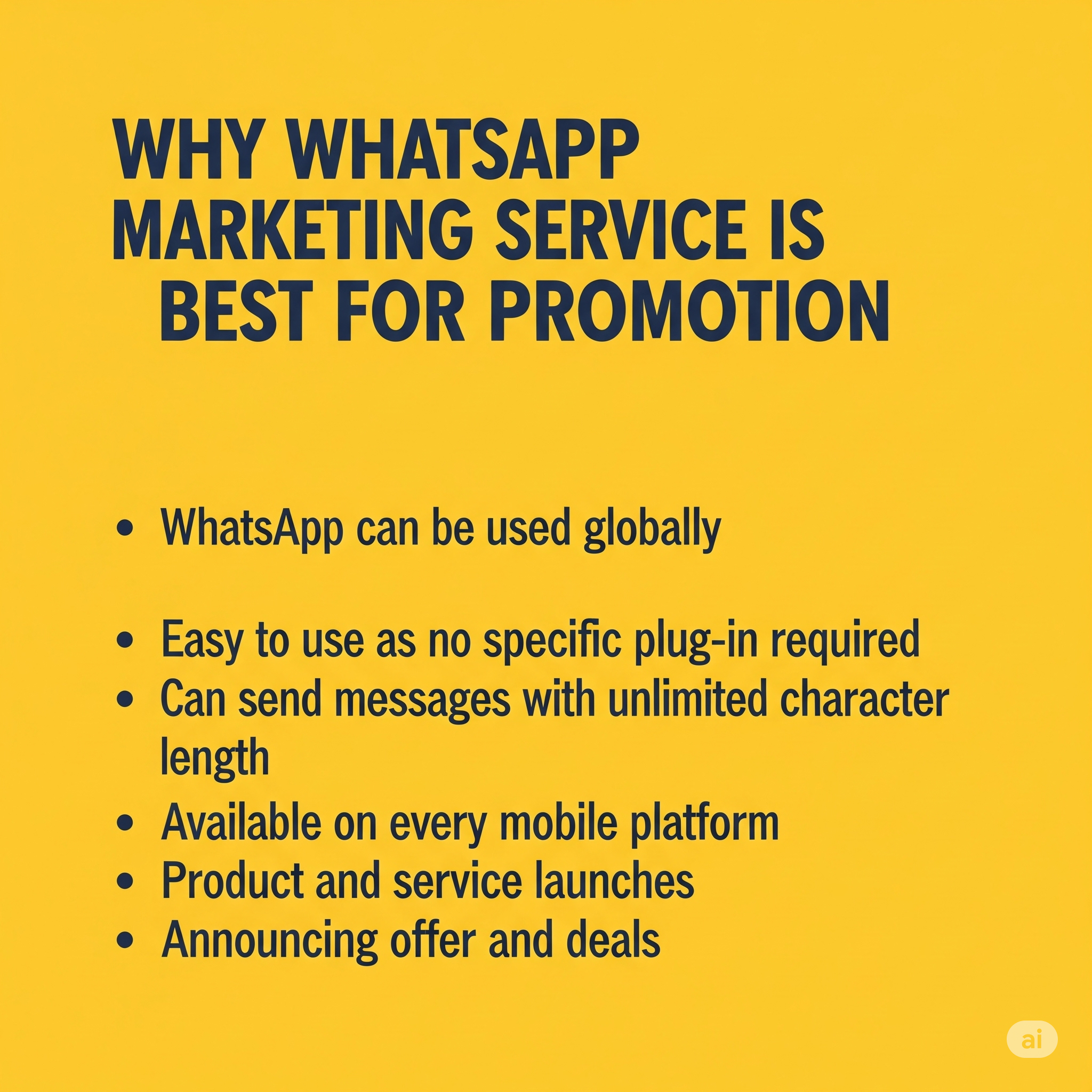 WhatsApp Marketing Company